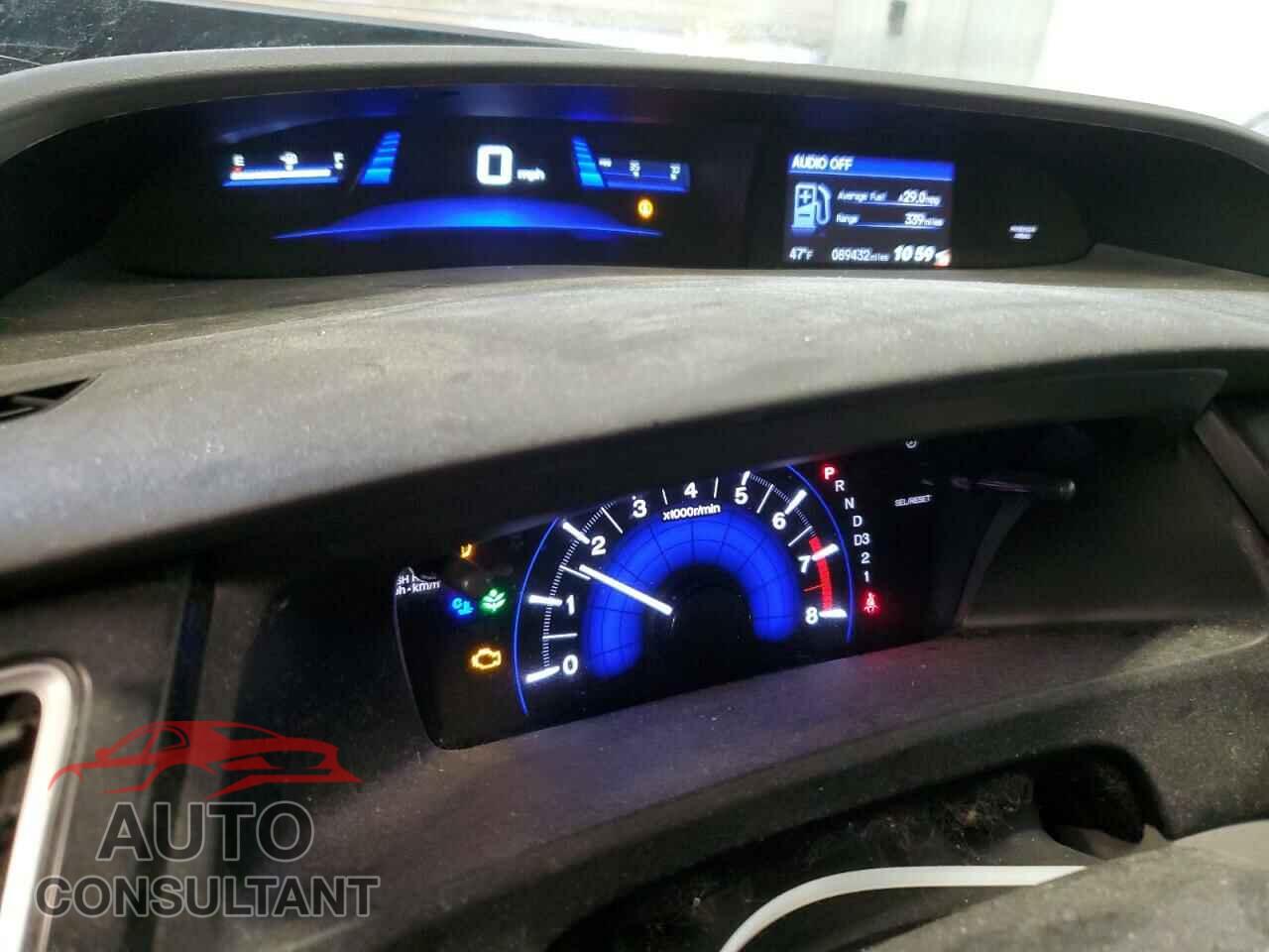 HONDA CIVIC 2013 - 19XFB2F52DE078425