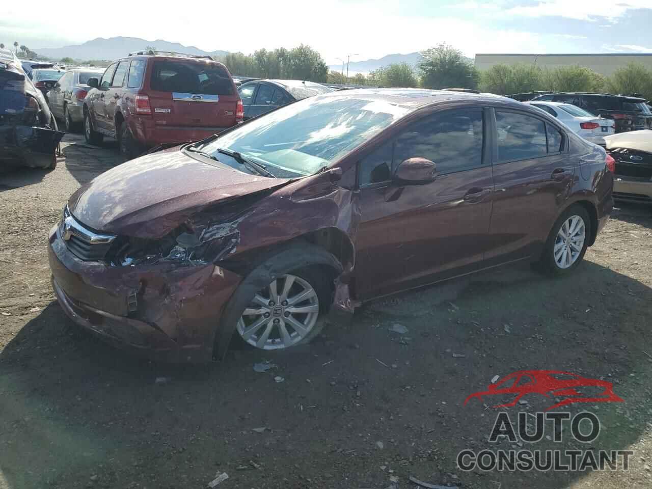 HONDA CIVIC 2012 - 2HGFB2F87CH551749