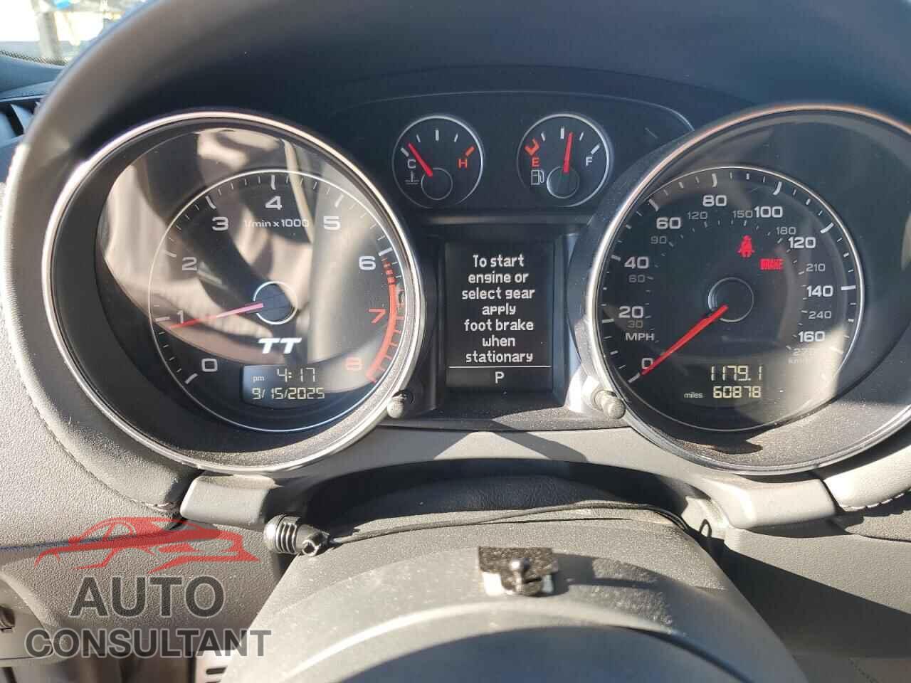 AUDI TT 2012 - TRUSFAFKXC1020735