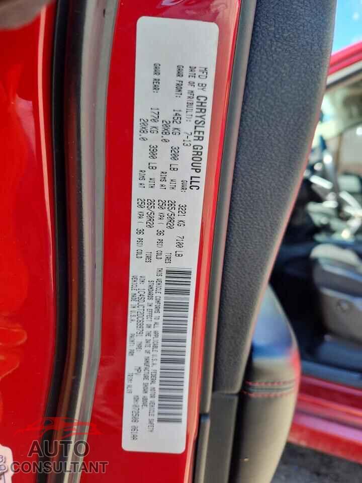 DODGE DURANGO 2013 - 1C4SDJCT2DC699791