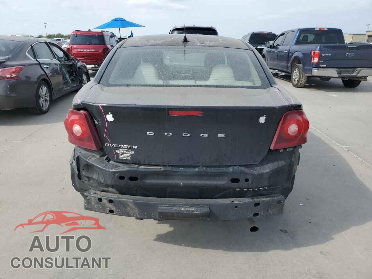DODGE AVENGER 2012 - 1C3CDZAB0CN221163
