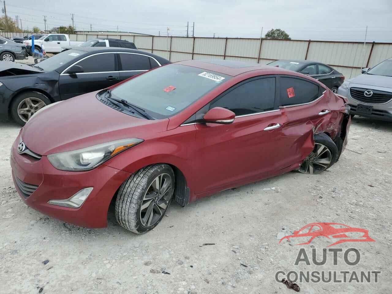 HYUNDAI ELANTRA 2014 - 5NPDH4AE0EH491885