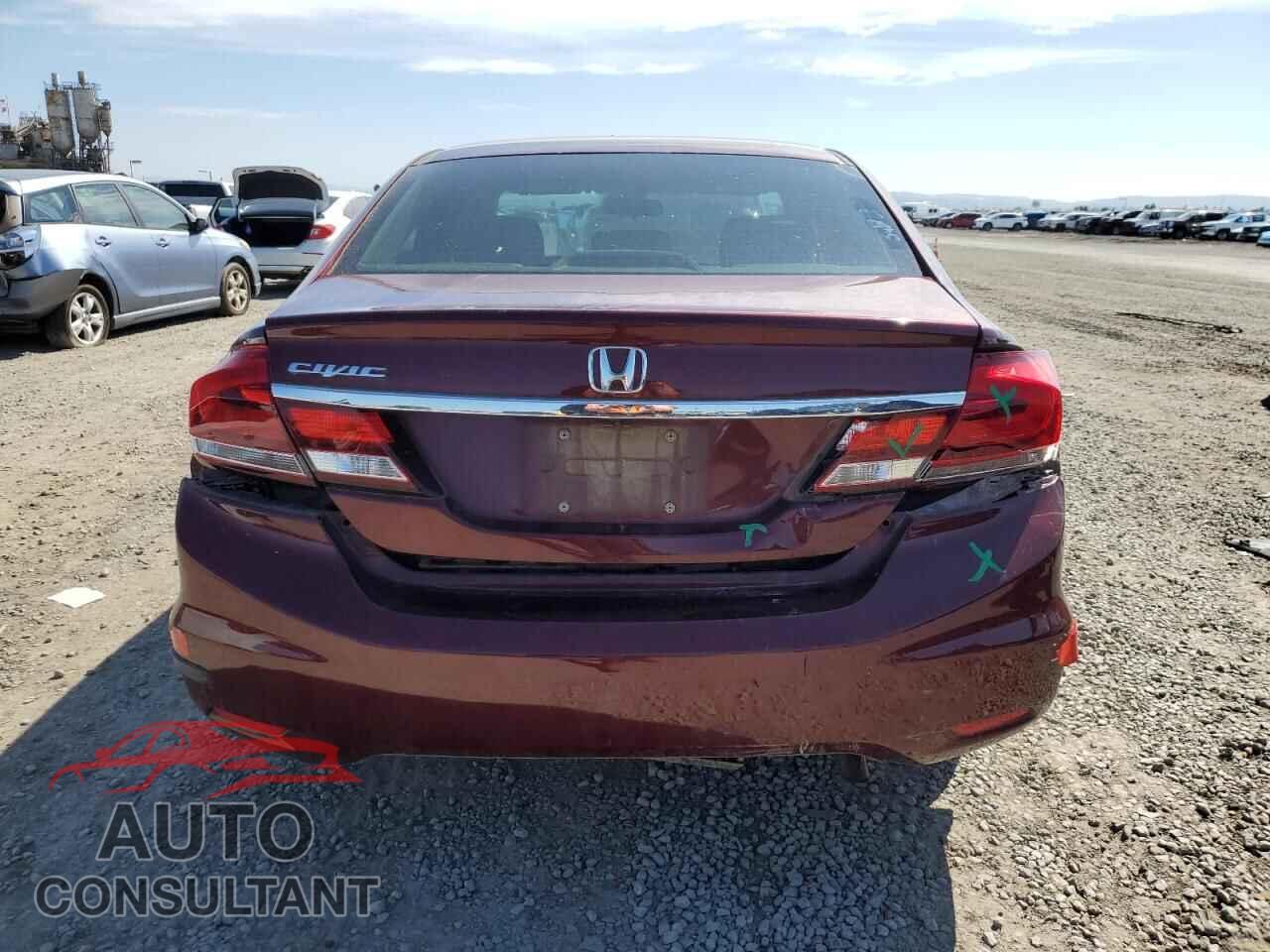 HONDA CIVIC 2014 - 2HGFB2F57EH500390