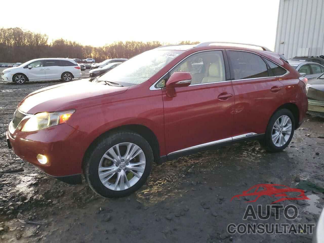 LEXUS RX450 2012 - JTJBC1BA8C2427198