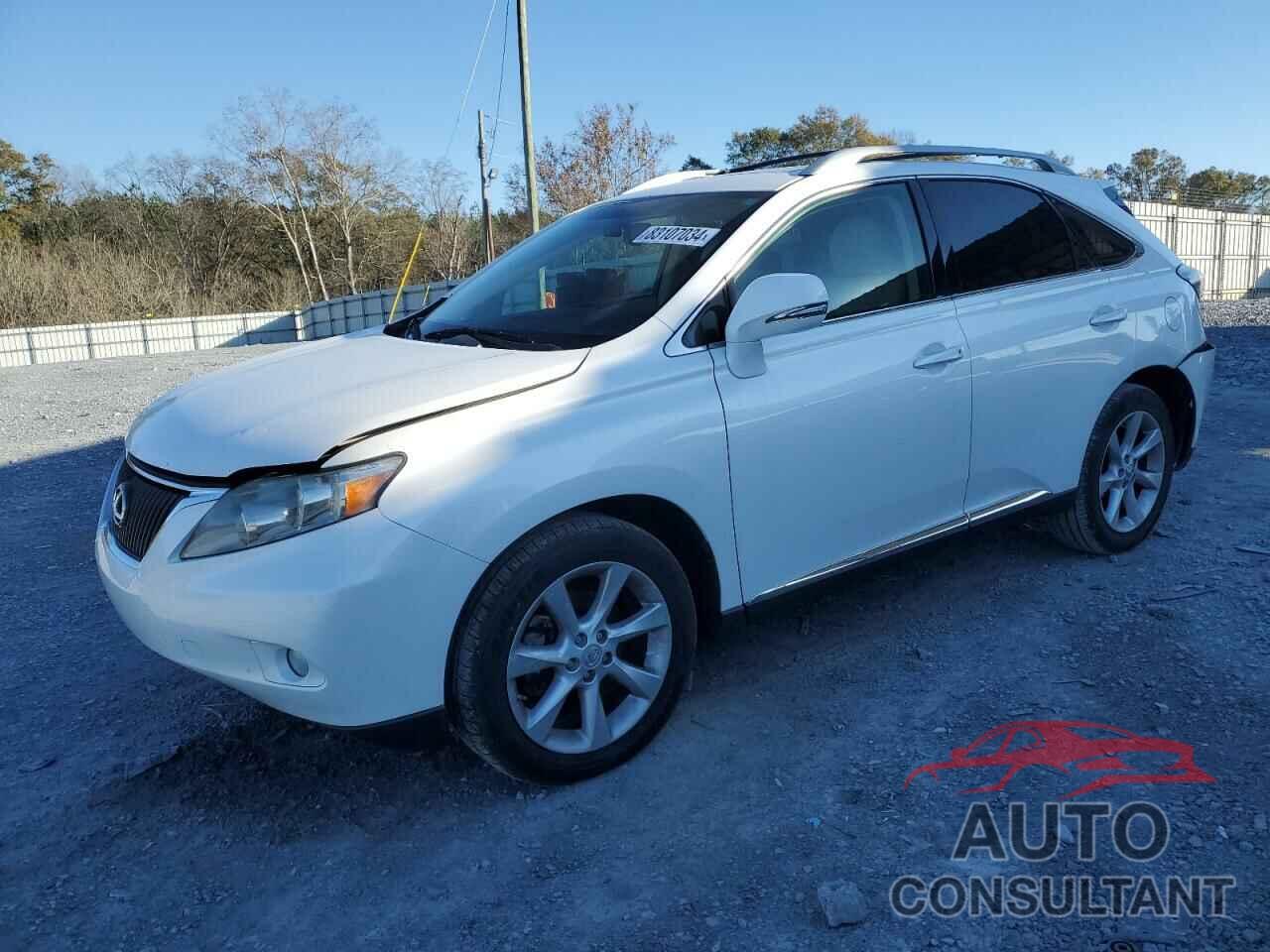 LEXUS RX350 2011 - 2T2ZK1BA7BC059869