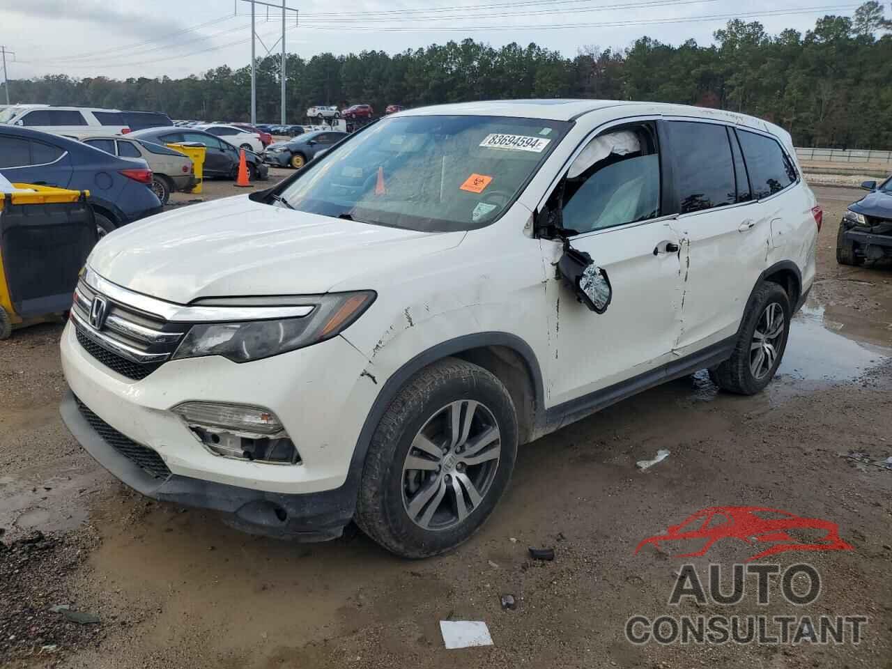 HONDA PILOT 2017 - 5FNYF5H77HB020985
