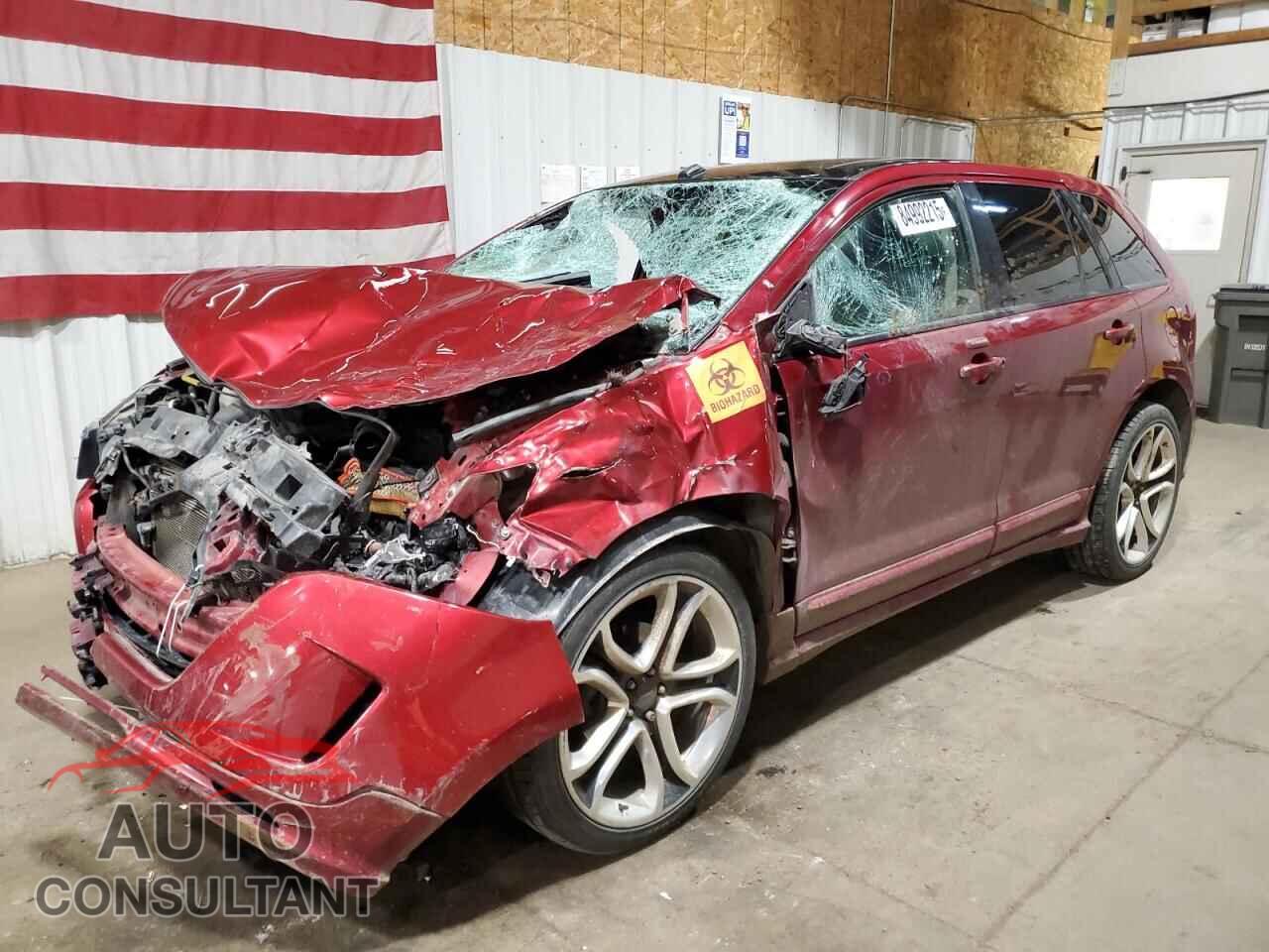 FORD EDGE 2013 - 2FMDK4AK5DBA74906