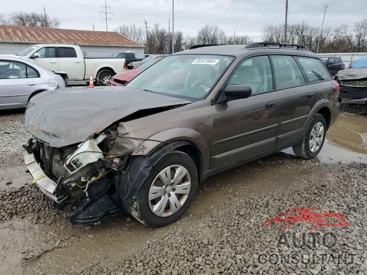 SUBARU LEGACY 2009 - 4S4BP60C097338404