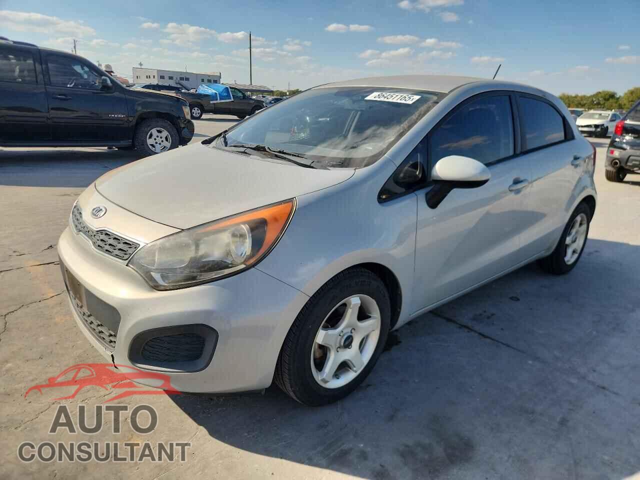 KIA RIO 2012 - KNADN5A33C6013199