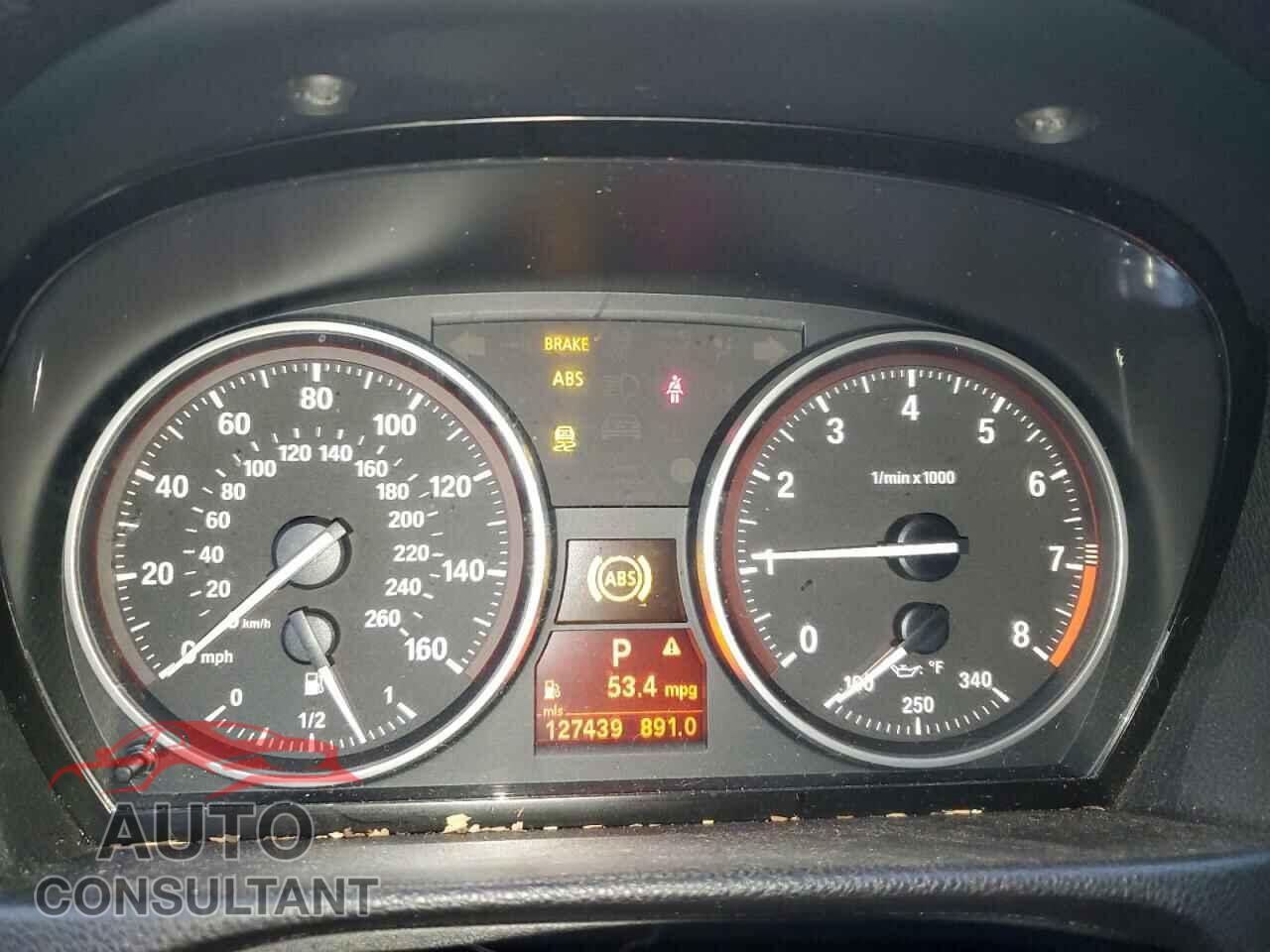 BMW 3 SERIES 2012 - WBADX7C56CE744932