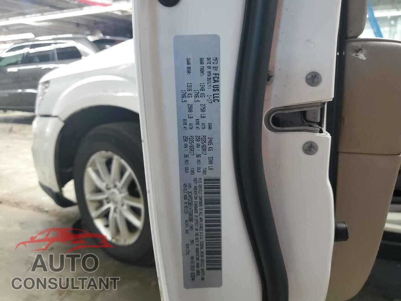 DODGE JOURNEY 2017 - 3C4PDCBB1HT590386