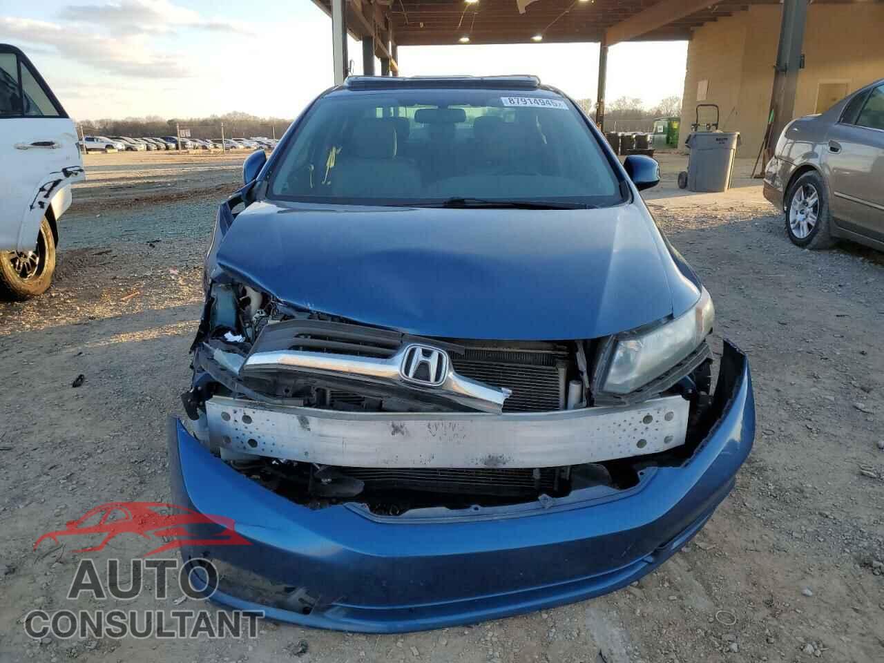 HONDA CIVIC 2012 - 19XFB2F94CE023069
