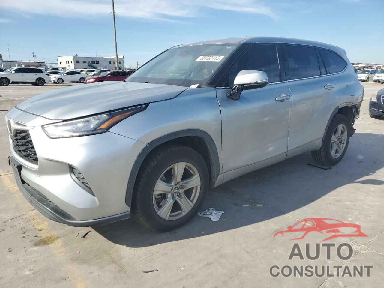 TOYOTA HIGHLANDER 2020 - 5TDCZRAH8LS502235