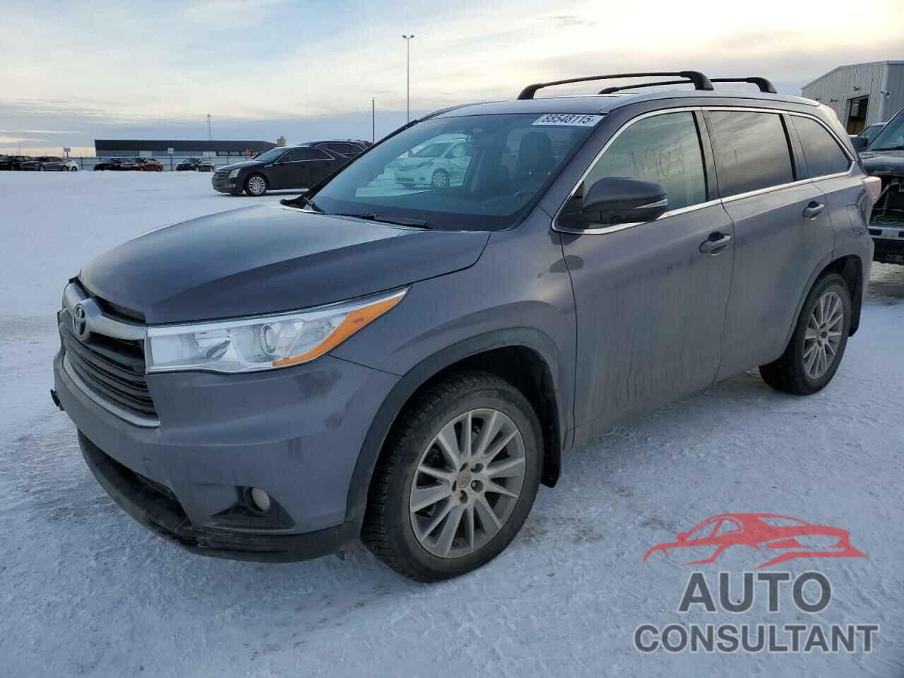 TOYOTA HIGHLANDER 2015 - 5TDJKRFH0FS220986