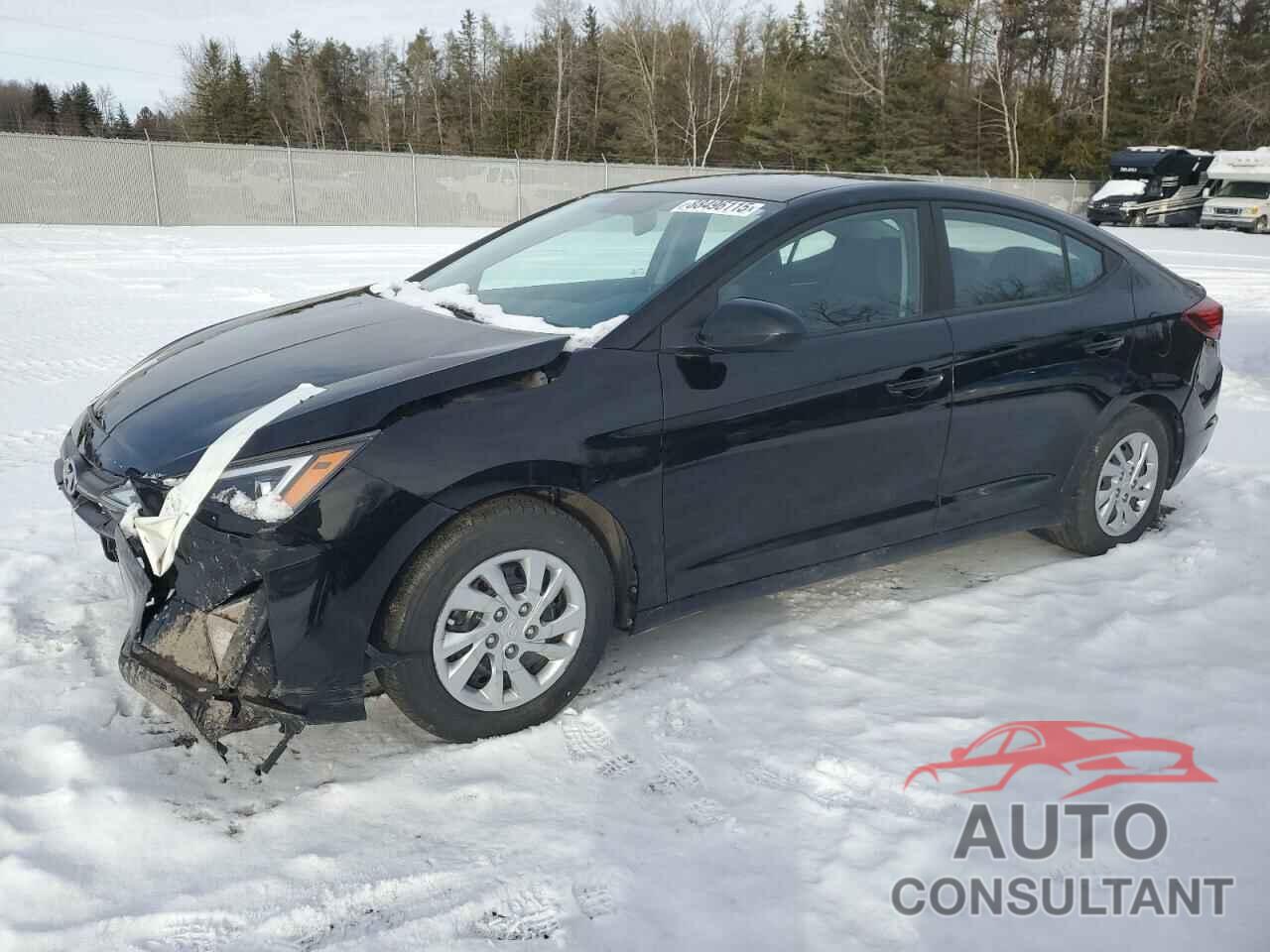 HYUNDAI ELANTRA 2019 - KMHD74LF1KU803296