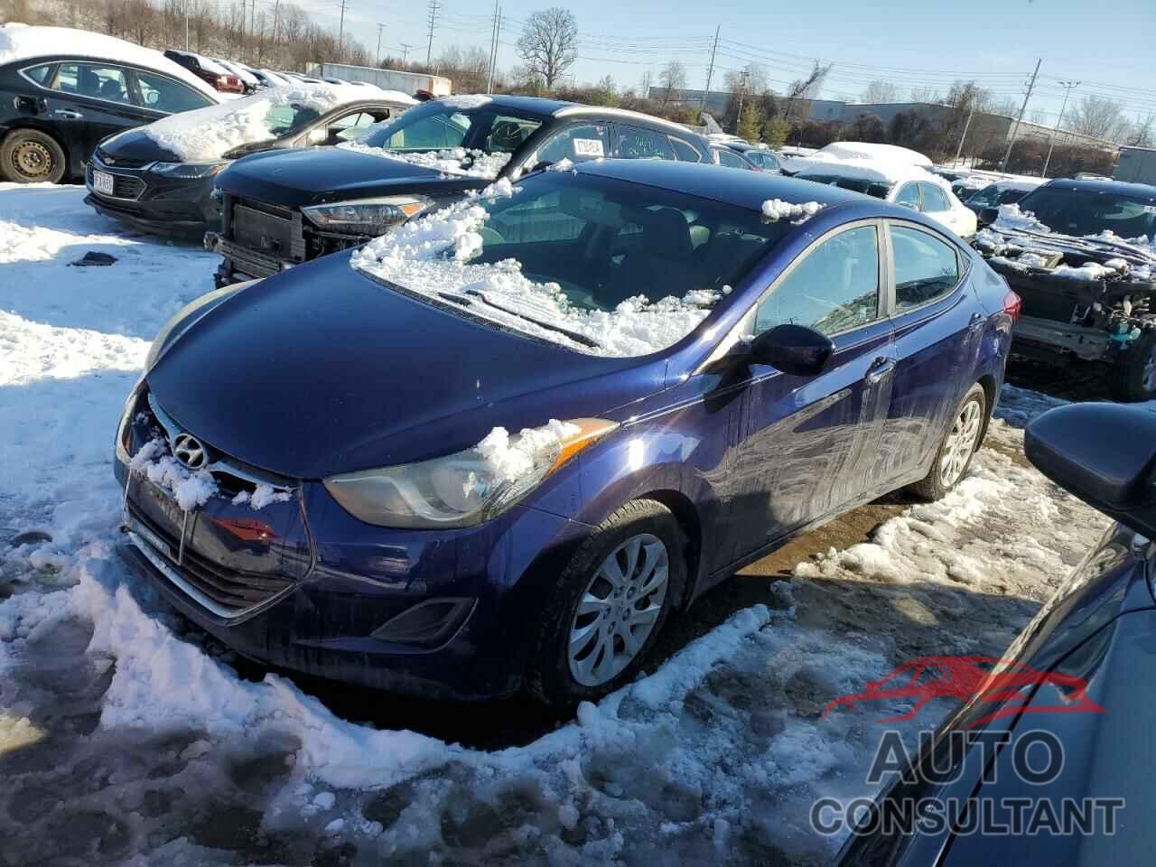 HYUNDAI ELANTRA 2012 - 5NPDH4AE8CH142289