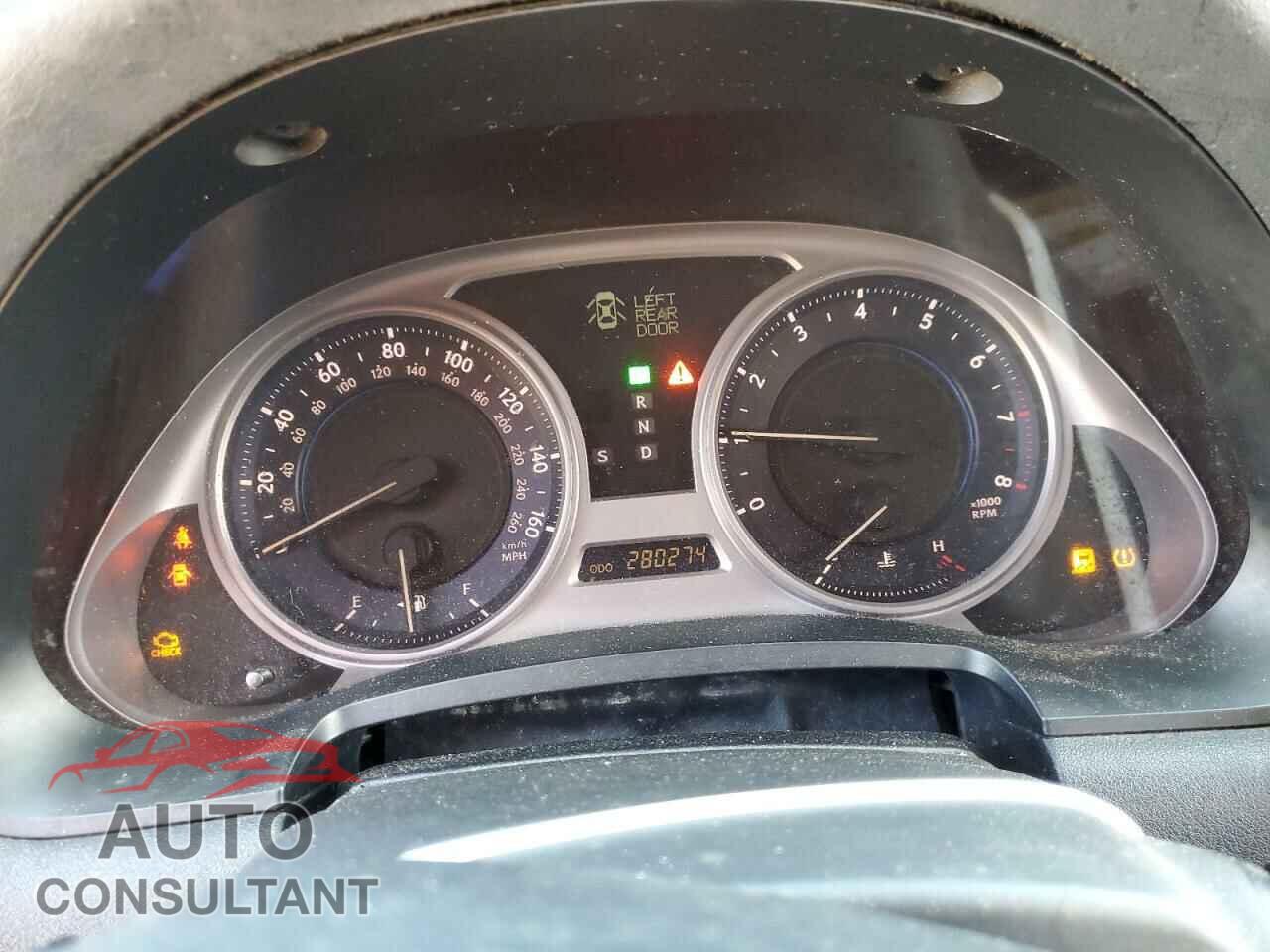 LEXUS IS 2009 - JTHBK262795092066