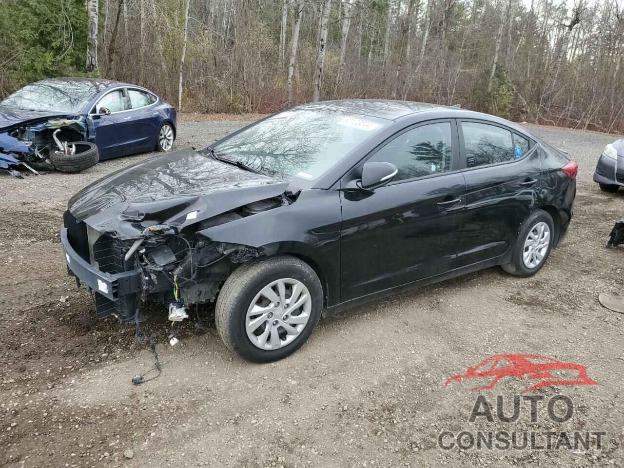 HYUNDAI ELANTRA 2018 - KMHD84LF0JU454031