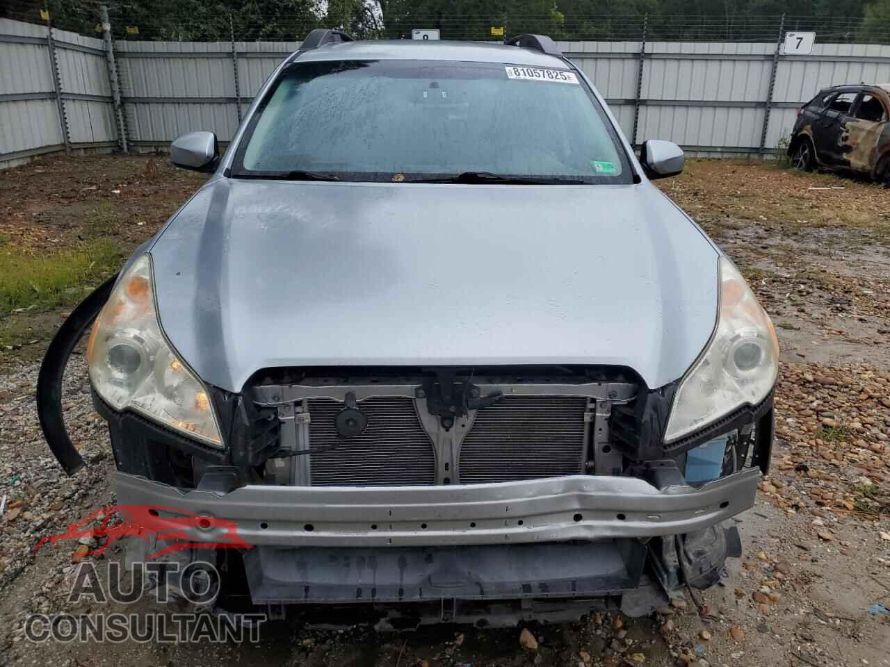 SUBARU OUTBACK 2012 - 4S4BRBCC8C3260810