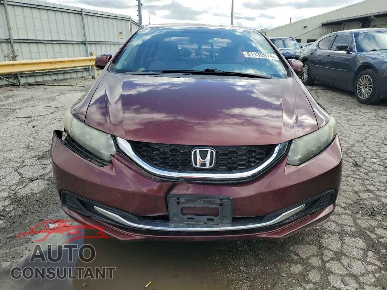 HONDA CIVIC 2013 - 19XFB2F89DE094132