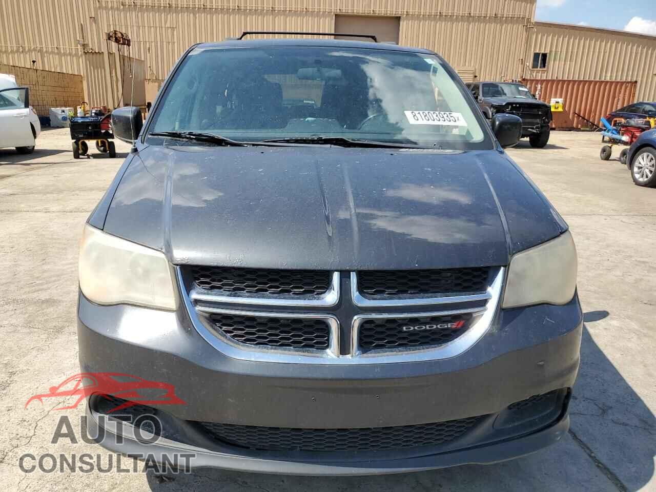 DODGE CARAVAN 2012 - 2C4RDGCG2CR264666