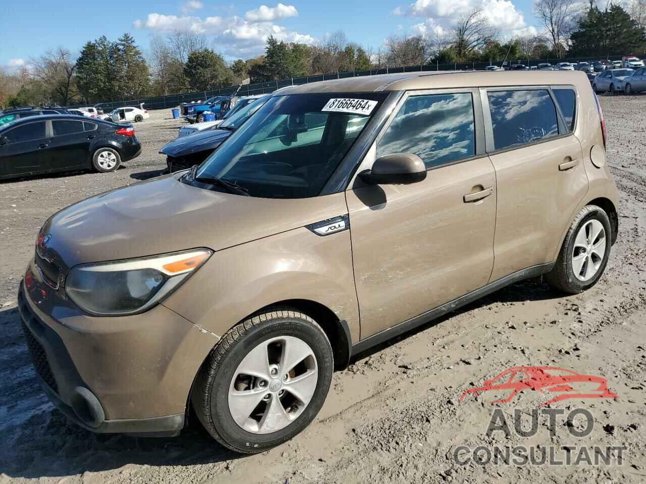 KIA SOUL 2016 - KNDJN2A20G7270199