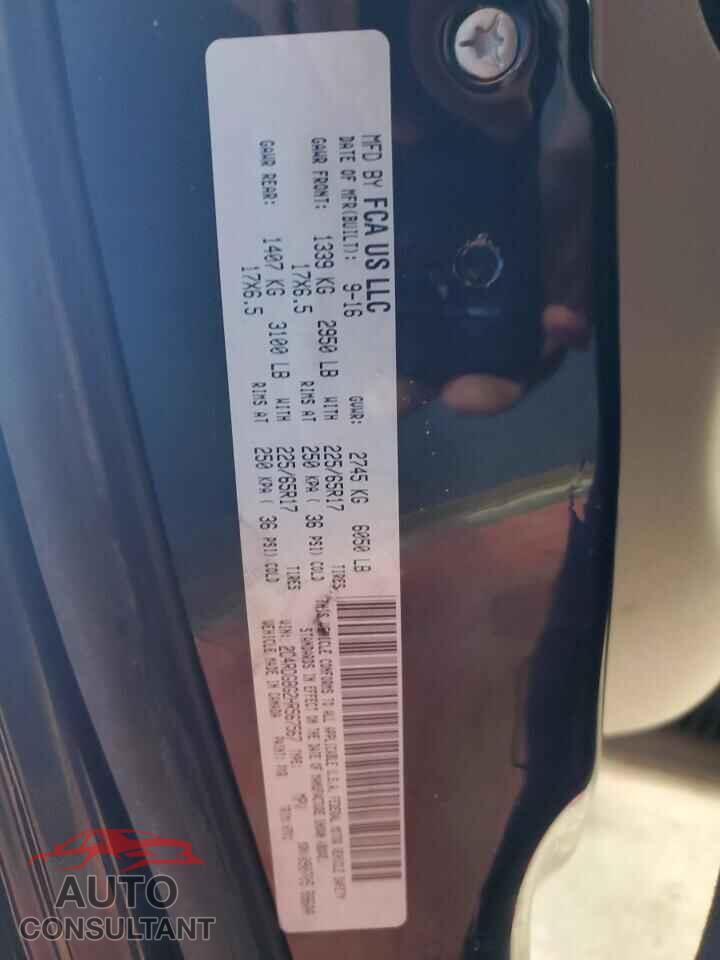 DODGE CARAVAN 2017 - 2C4RDGBG2HR567567