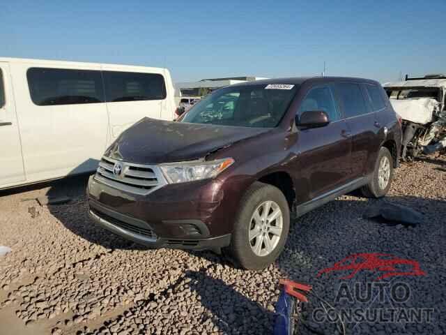 TOYOTA HIGHLANDER 2011 - 5TDZA3EH2BS011912