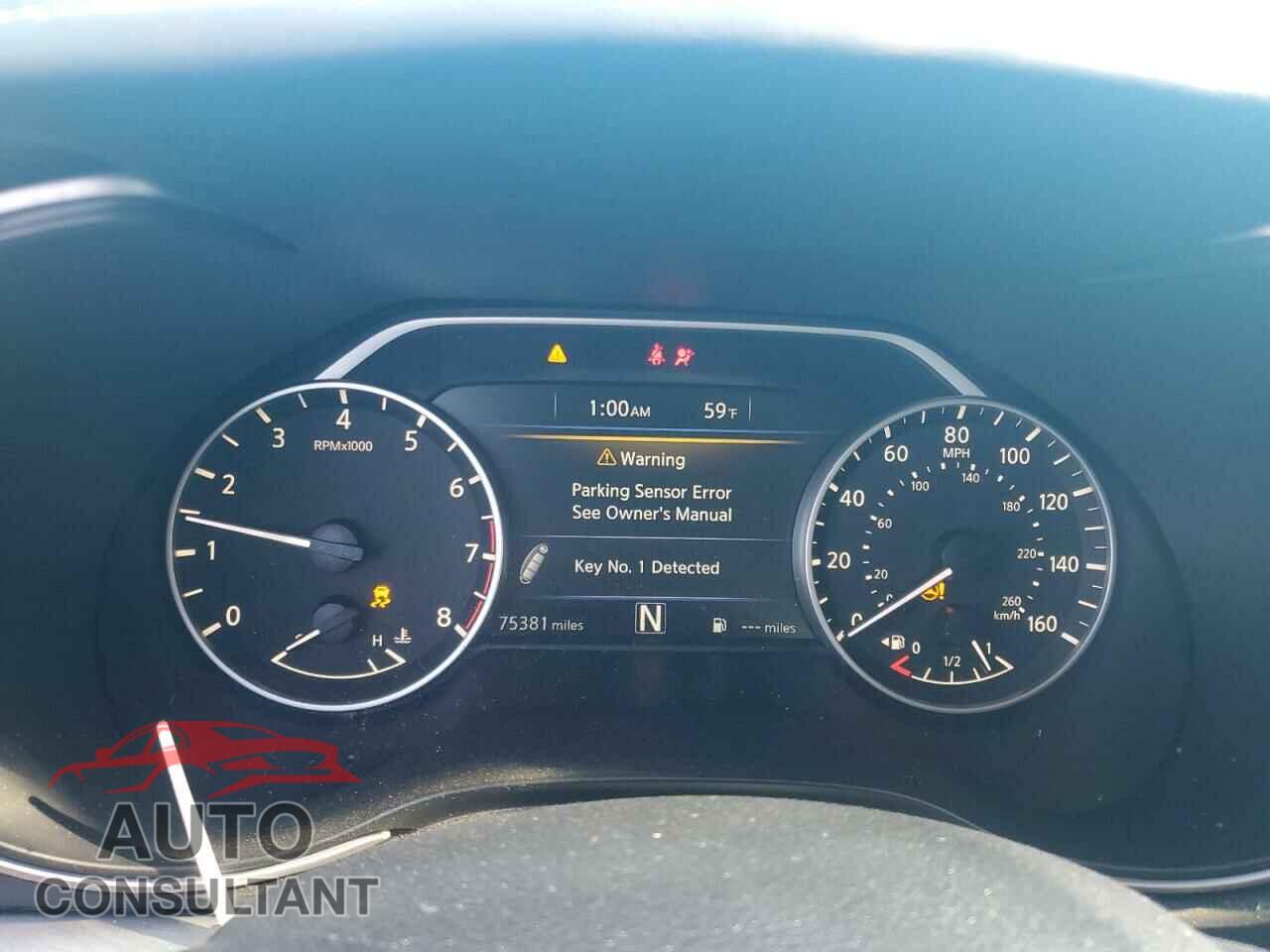 NISSAN MAXIMA 2017 - 1N4AA6AP1HC370180