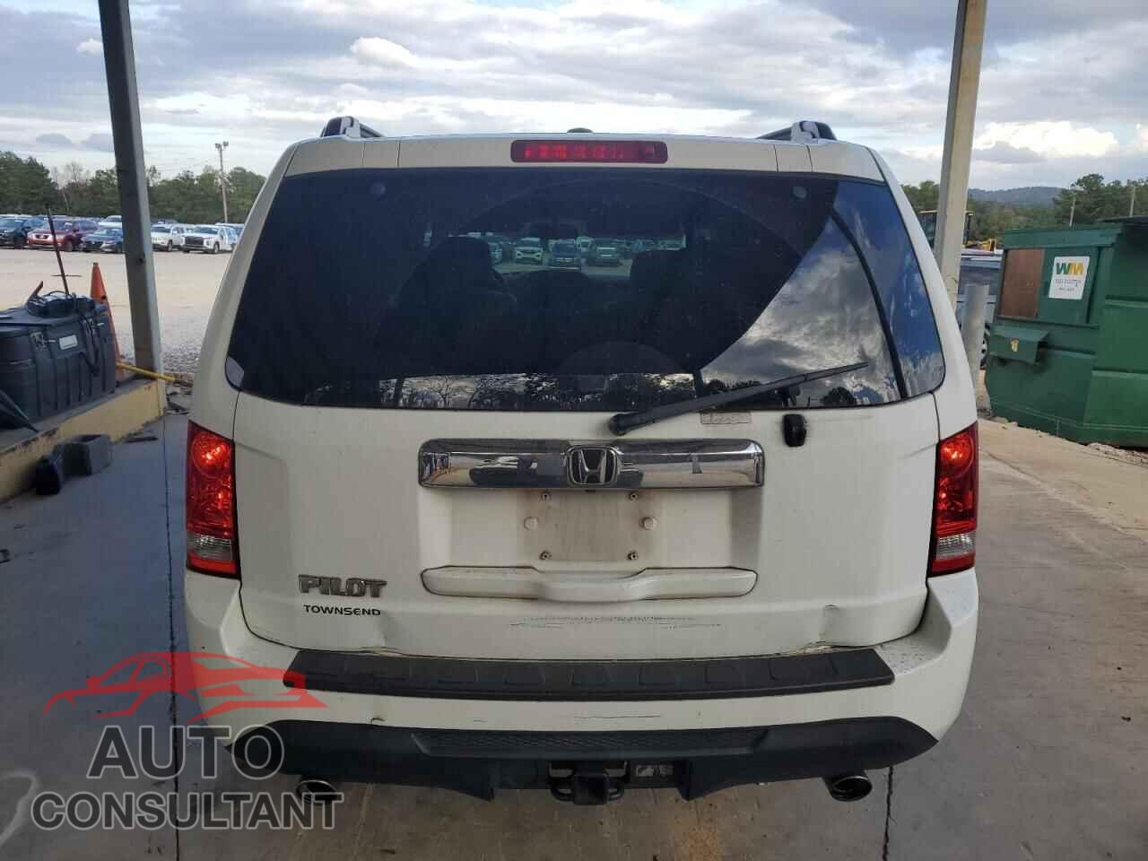 HONDA PILOT 2012 - 5FNYF3H50CB004476