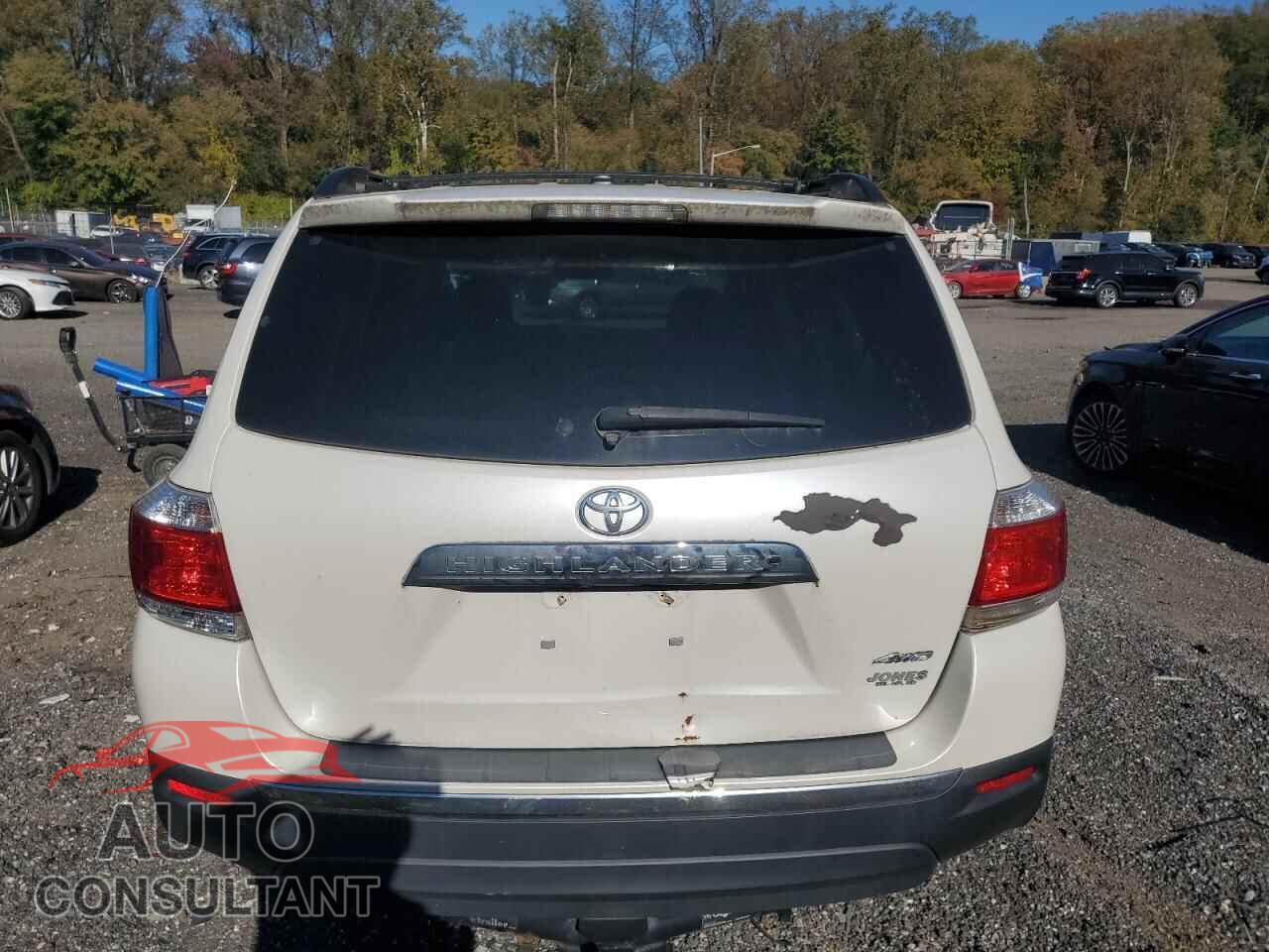 TOYOTA HIGHLANDER 2012 - 5TDBK3EH3CS155470