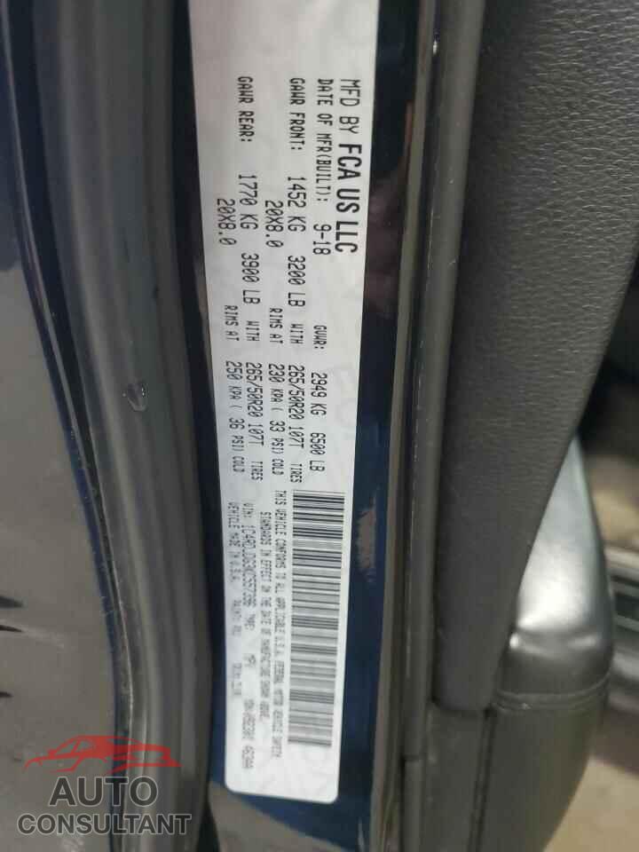 DODGE DURANGO 2019 - 1C4RDJDG3KC557396