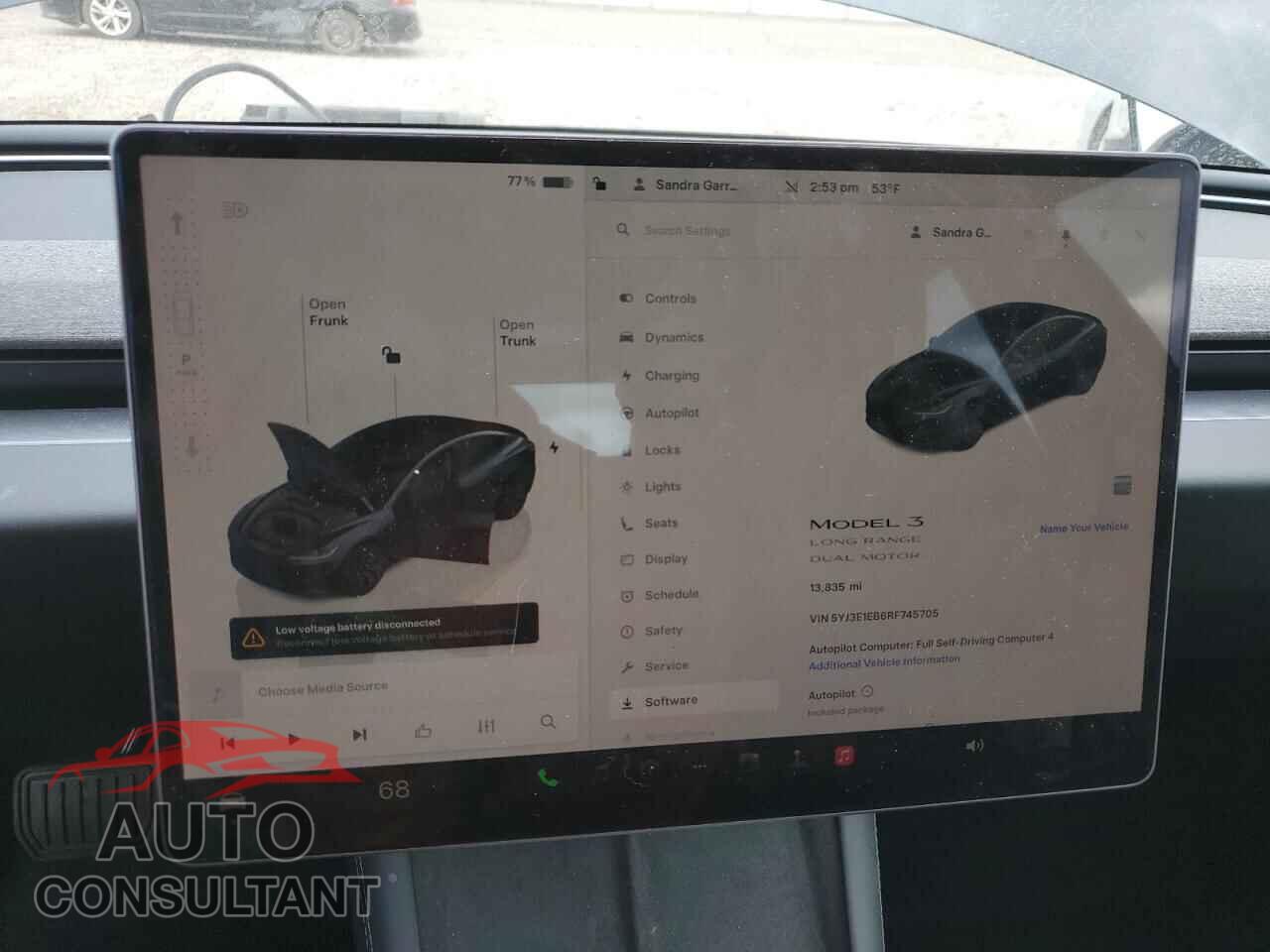 TESLA MODEL 3 2024 - 5YJ3E1EB6RF745705