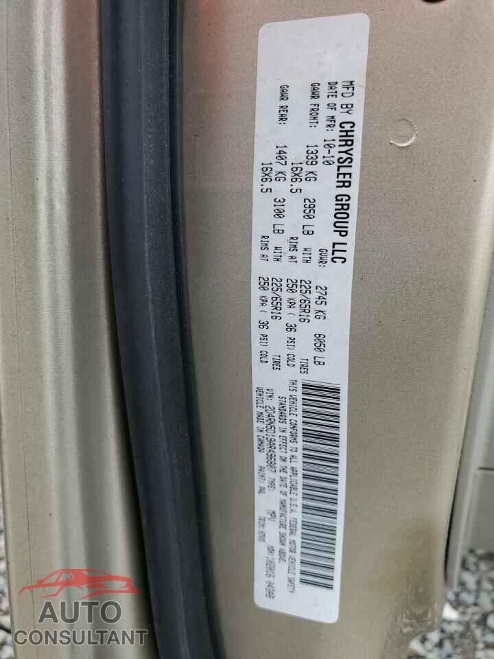 DODGE CARAVAN 2010 - 2D4RN5D19AR496807