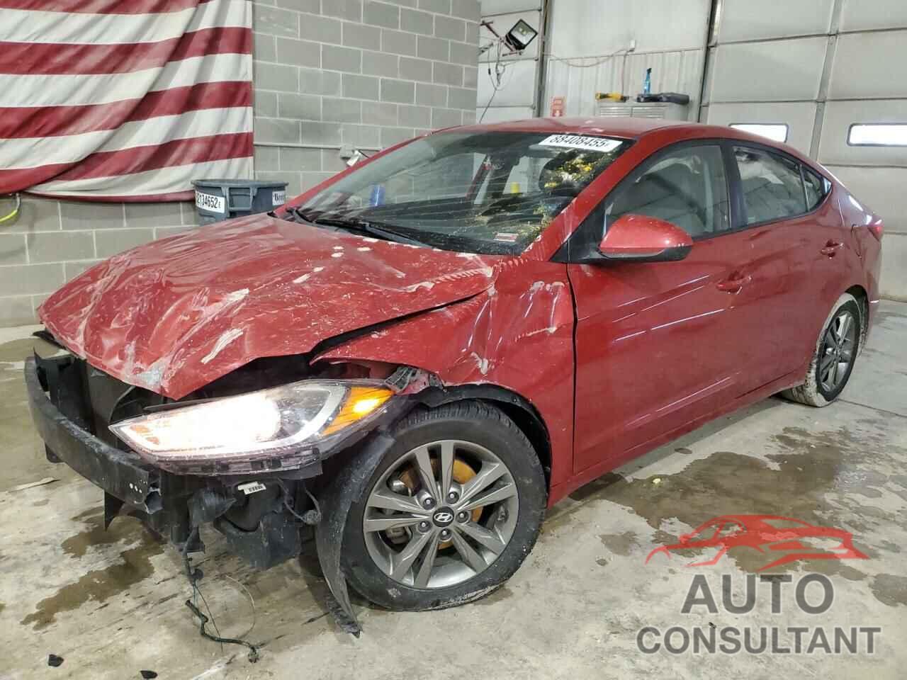 HYUNDAI ELANTRA 2018 - 5NPD84LFXJH306726