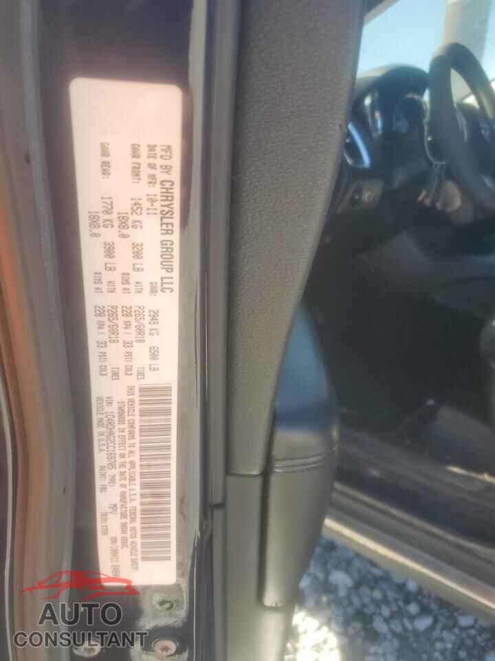 DODGE DURANGO 2012 - 1C4RDHAG2CC169705