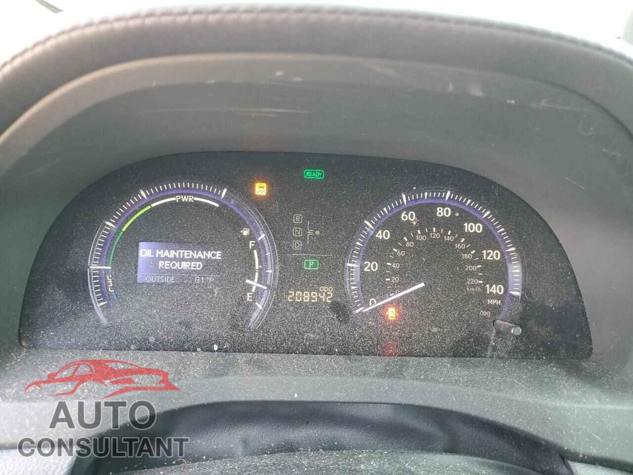 LEXUS HS 2010 - JTHBB1BA7A2011192
