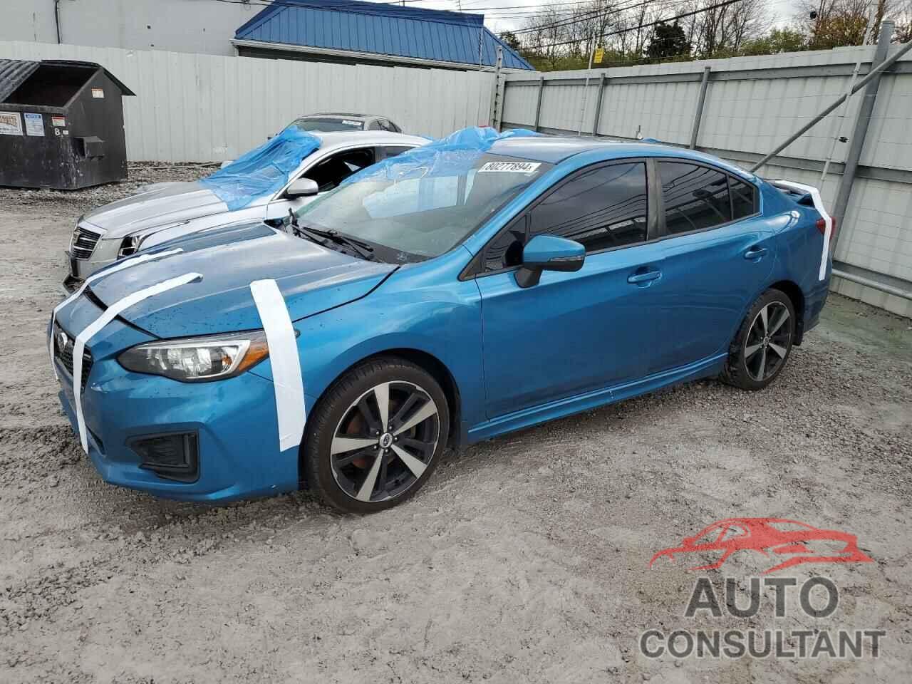 SUBARU IMPREZA 2018 - 4S3GKAK69J3602508