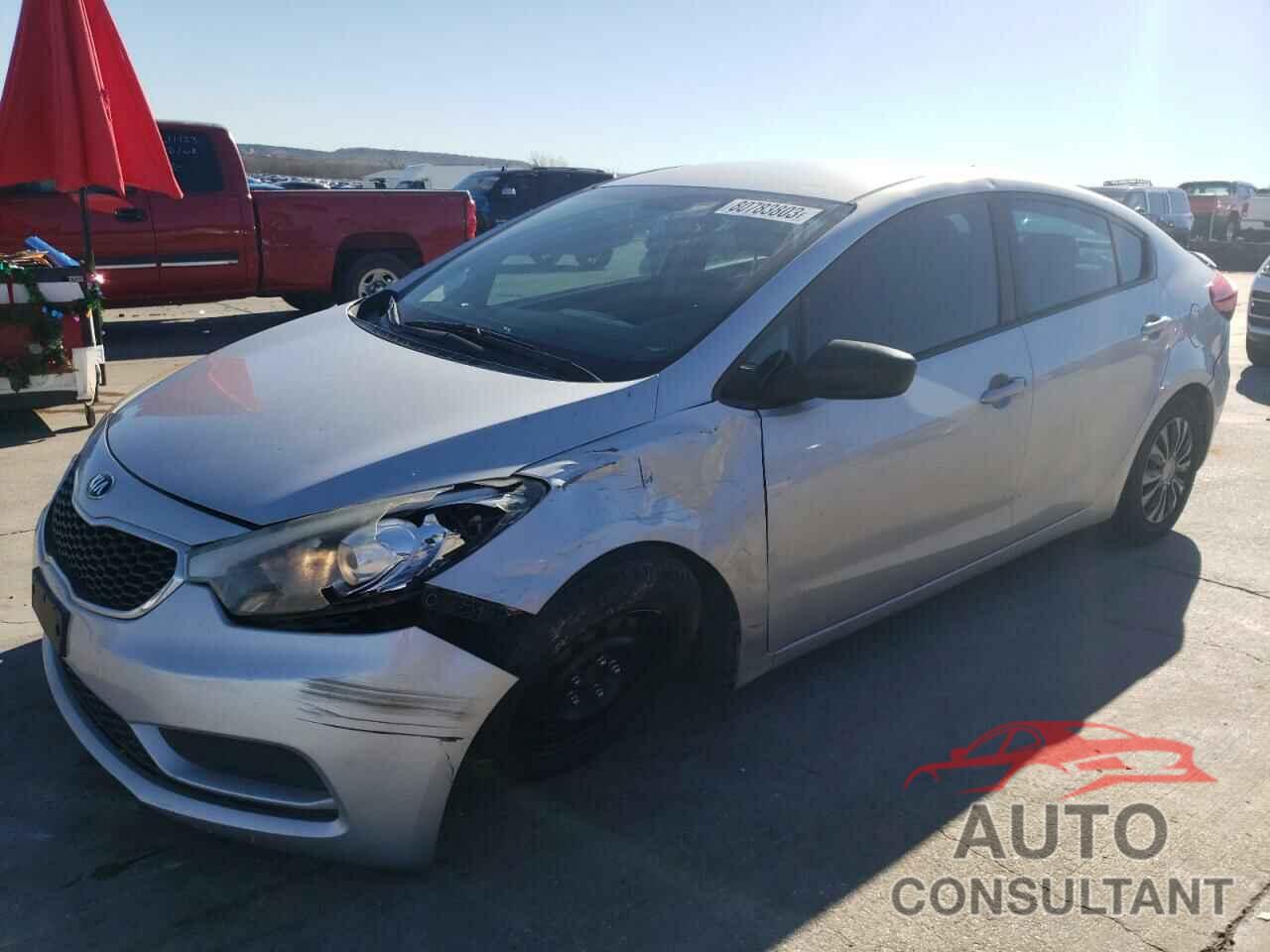 KIA FORTE 2016 - KNAFK4A69G5514390