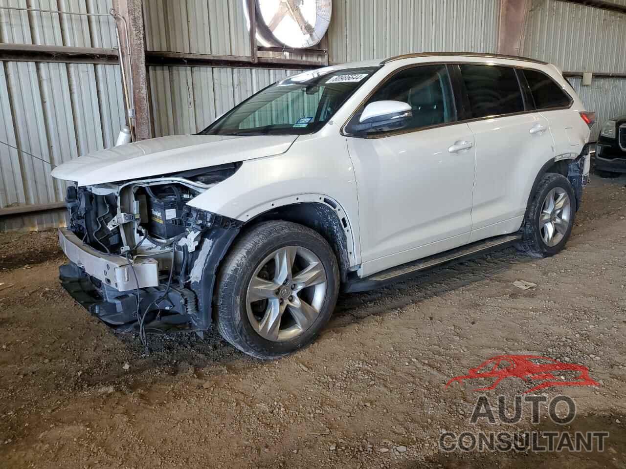 TOYOTA HIGHLANDER 2015 - 5TDYKRFH4FS082528