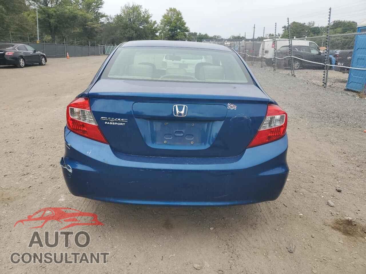 HONDA CIVIC 2012 - 19XFB2F54CE303152
