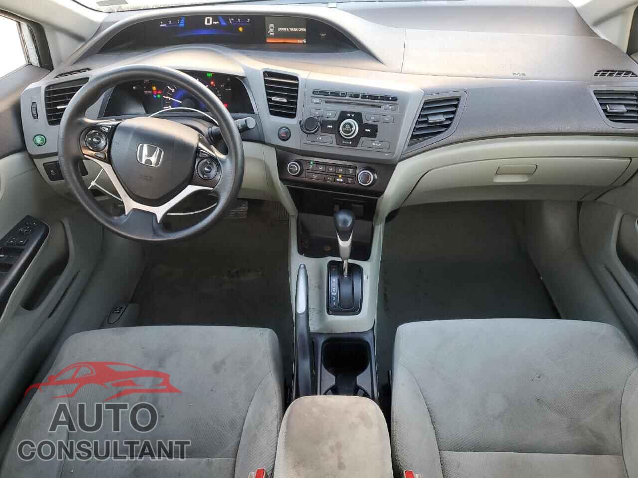 HONDA CIVIC 2012 - 19XFB2F50CE384747