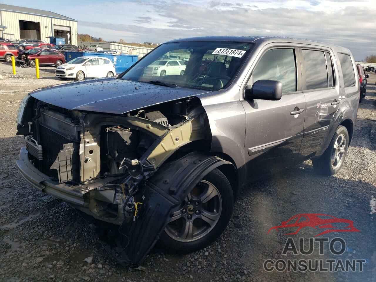 HONDA PILOT 2015 - 5FNYF4H34FB046450