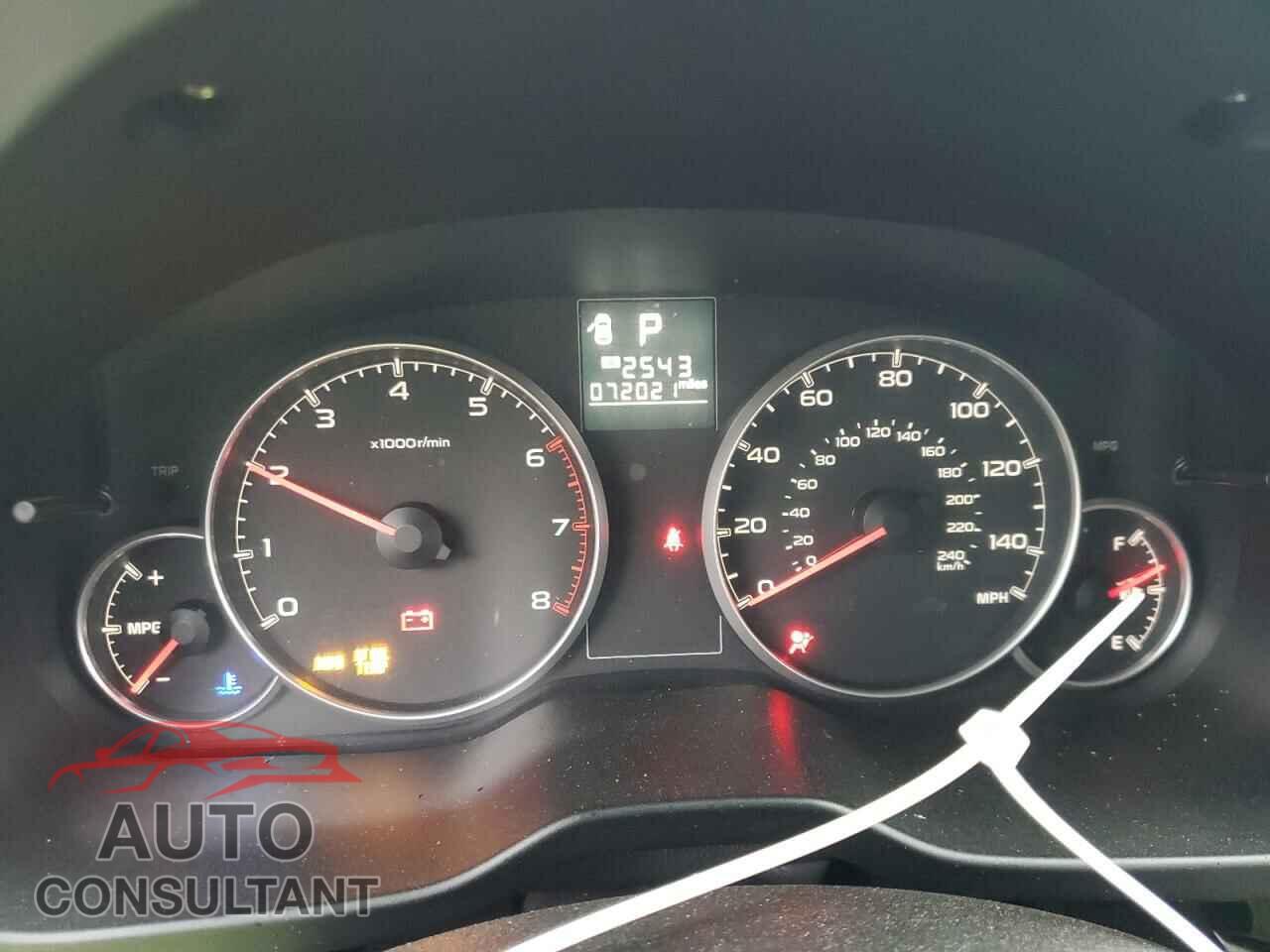 SUBARU OUTBACK 2014 - 4S4BRBCC4E3320116