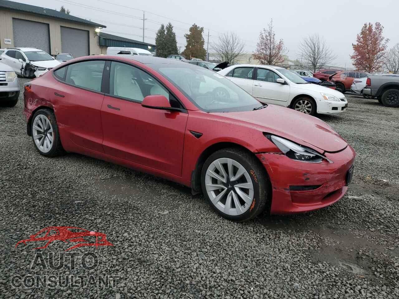 TESLA MODEL 3 2021 - 5YJ3E1EB0MF074153