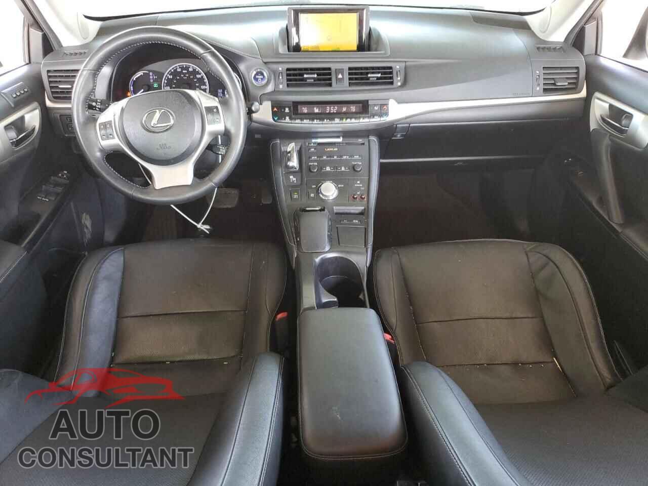 LEXUS CT 200 2012 - JTHKD5BH3C2100808