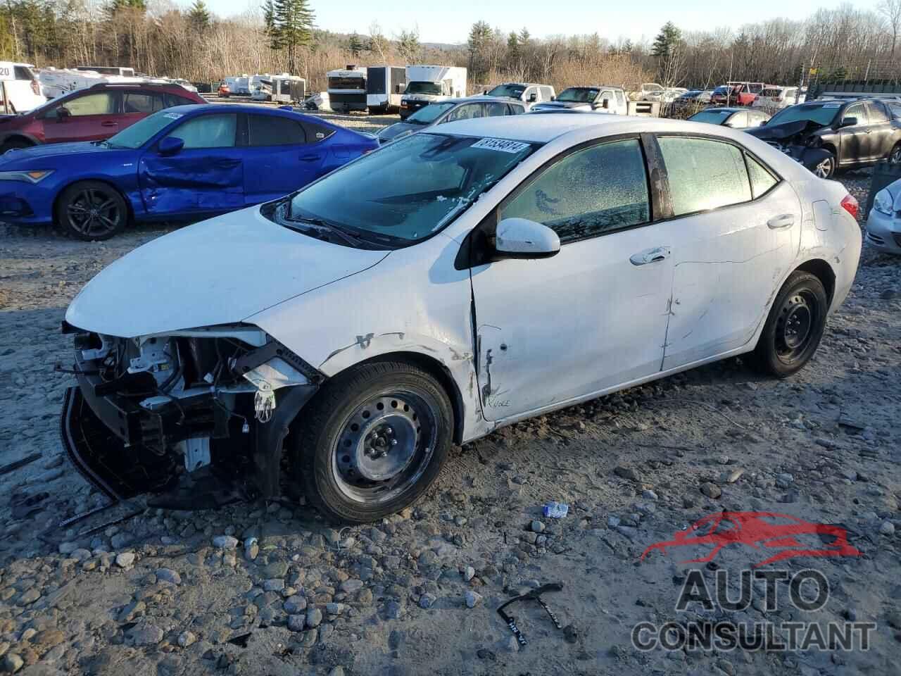 TOYOTA COROLLA 2019 - 2T1BURHE2KC152453