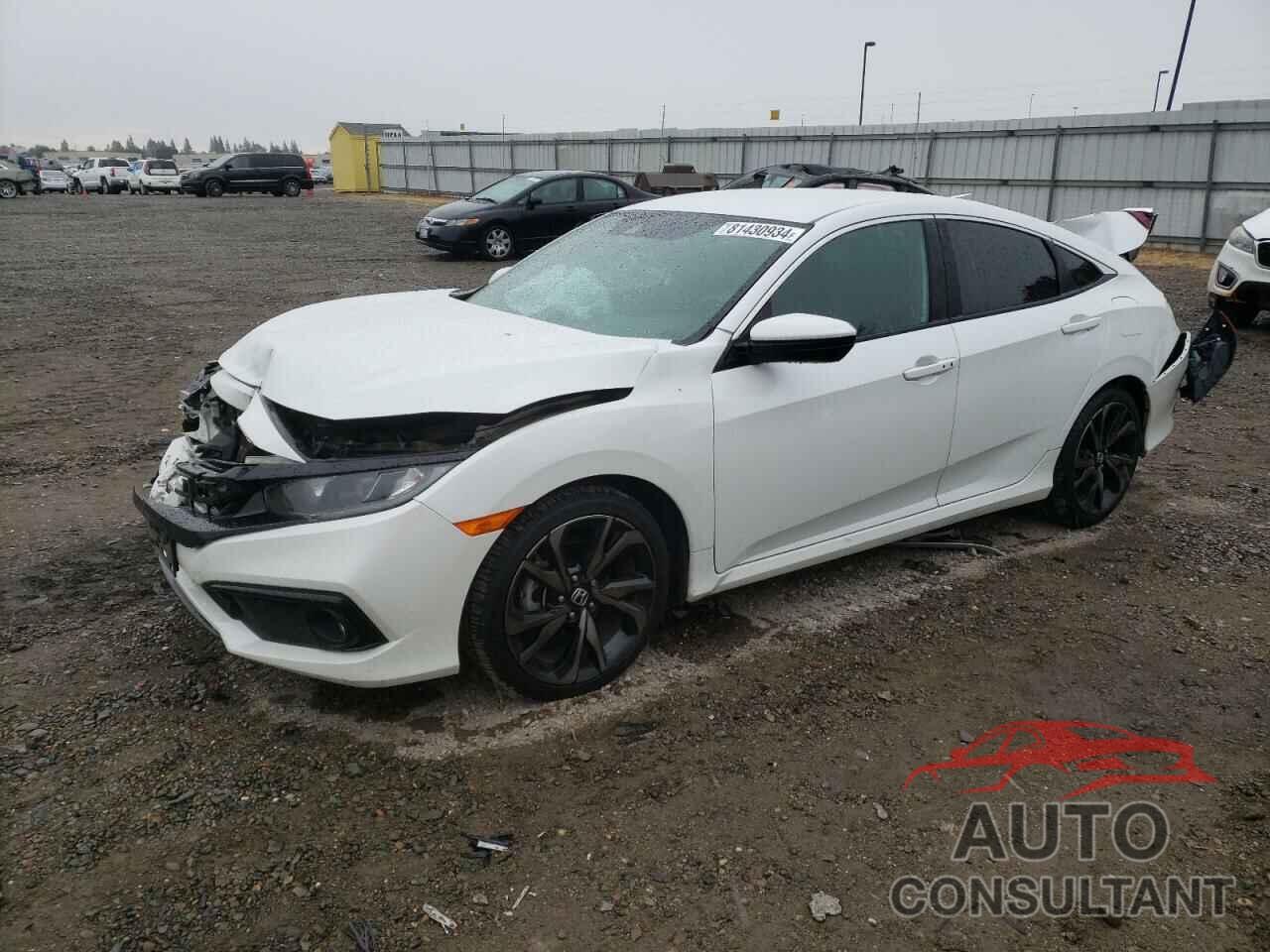 HONDA CIVIC 2021 - 2HGFC2F89MH502275