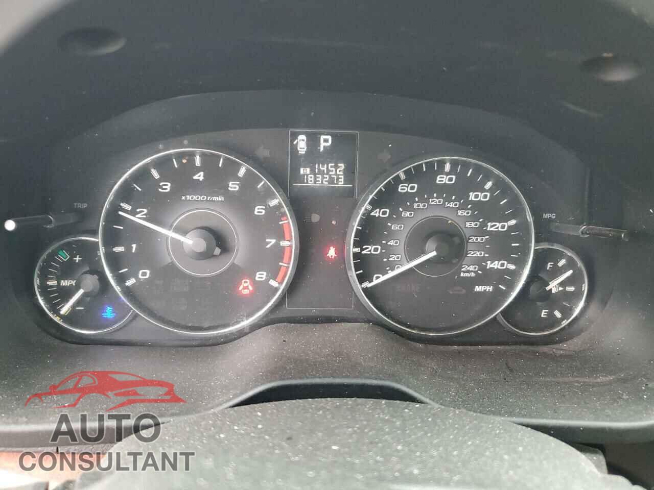 SUBARU OUTBACK 2011 - 4S4BRBLC6B3355185
