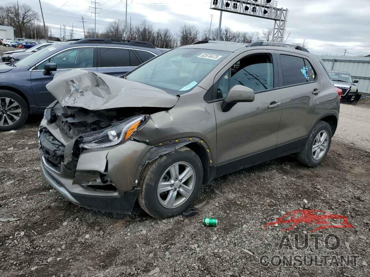 CHEVROLET TRAX 2021 - KL7CJLSB2MB304903